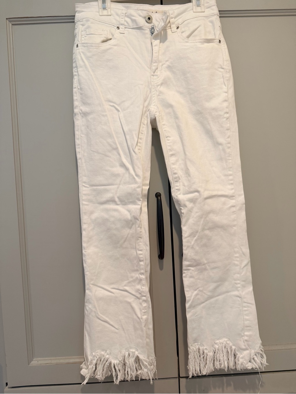 CHARLIE B White Denim Jeans